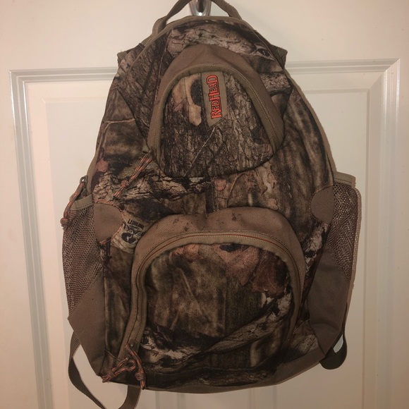 redhead camo backpack